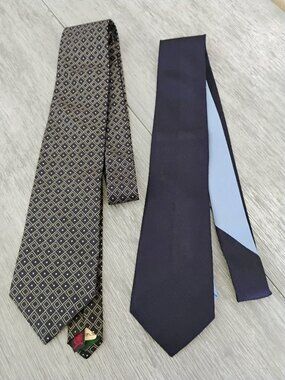 Tommy Hilfiger Silk Ties Bundle Of Two